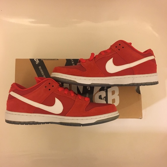 ❌SOLD❌Nike SB Dunk Low Challenge Red Sz 9 RARE - Picture 2 of 6